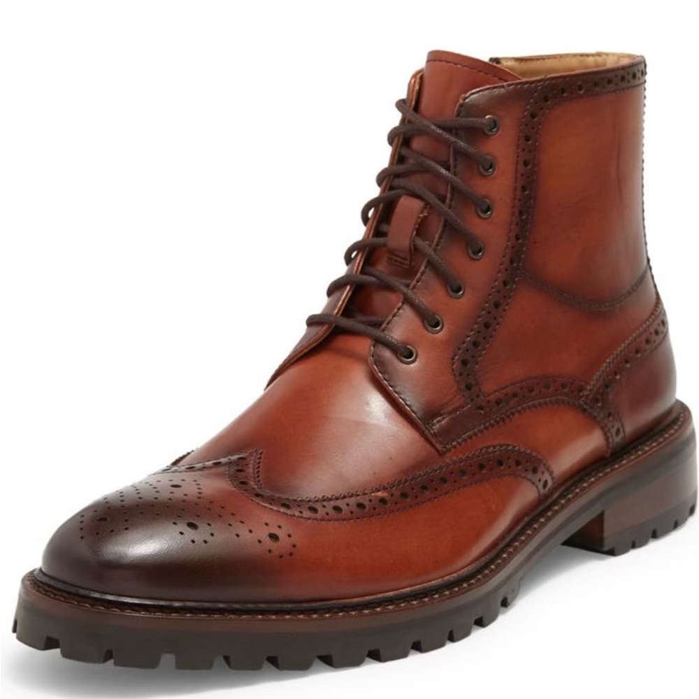 Lanza Men's Wingtip Boot Curtatore